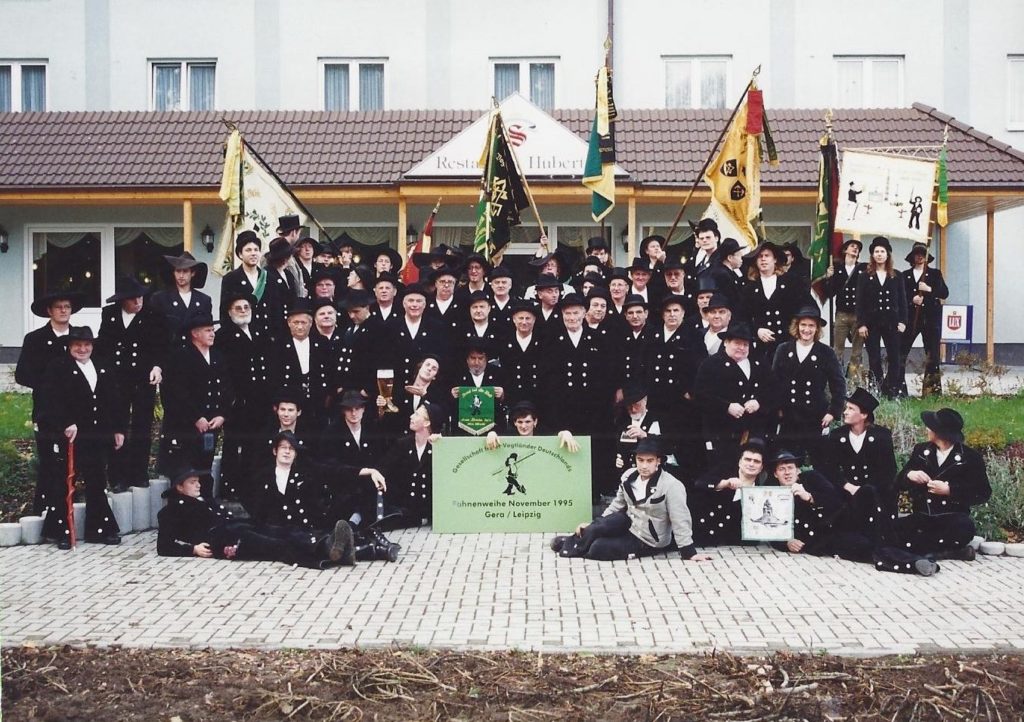 1995 – Fahnenweihe in Gera