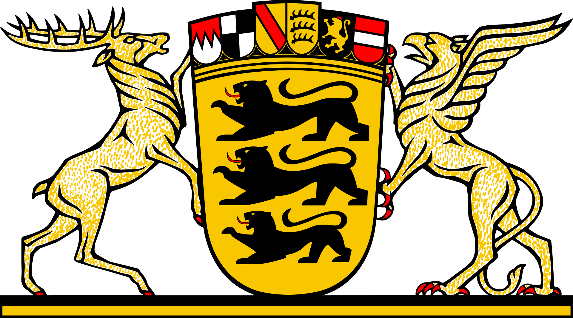 Landeswappen von Baden-Würtemberg