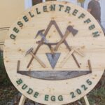 Zureiseschild Egg 2025 Gesellentreffen